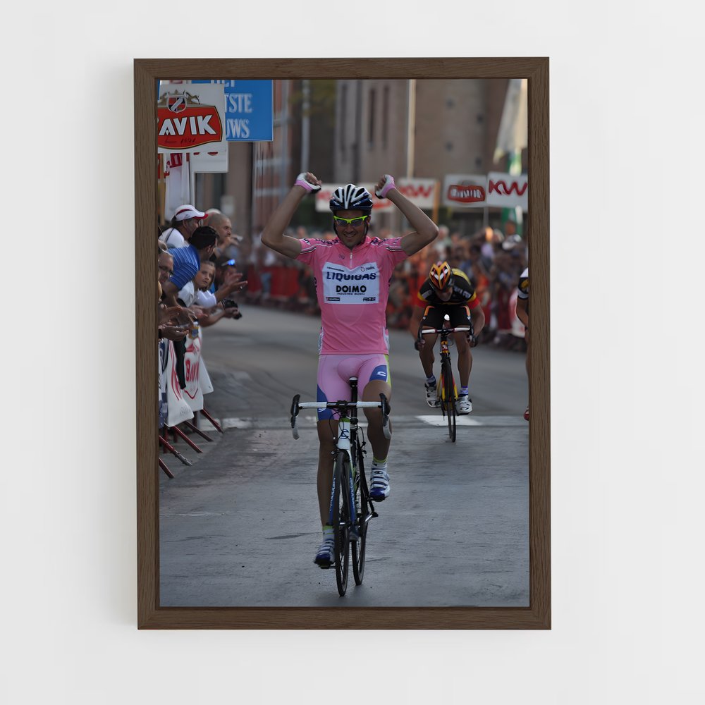 Poster La Réflexion du Cycliste – affiche Cyclisme (vue 5)